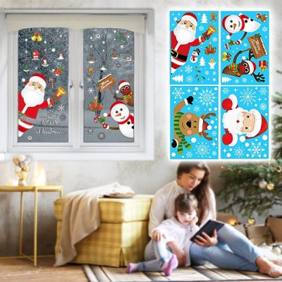 Adesivi natalizi (90 pezzi) | XMASCLINGS