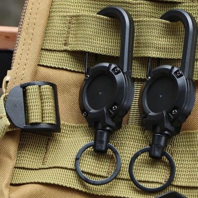 Portachiavi con cavo retrattile (2 pz) | TACTKEY