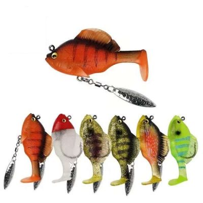 Set di esche swimbait preassemblate – 10 g, amo nascosto, 6 pezzi | FISOLOVKA