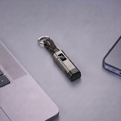 Portachiavi con cavo e display portatile | CHRGKEY